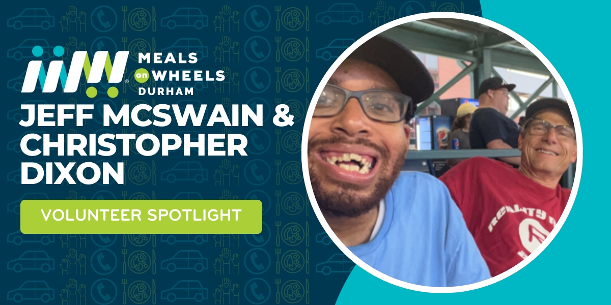 Volunteer Spotlight Header - Jeff M. and Chris D.